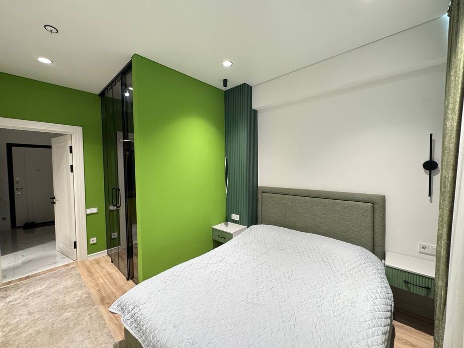 Квартира 2х комнатная на Дархане с мебелью+техникой 50м² ЖК Акай Сити