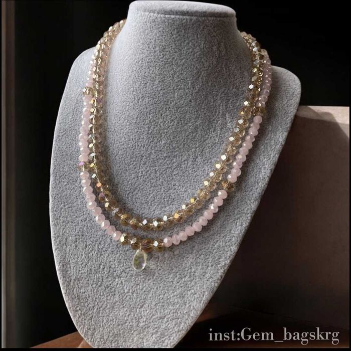 Украшения из хрусталя, ручная работа