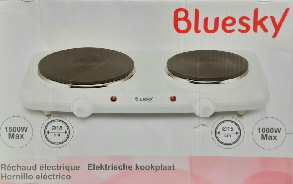 Plita electrică cu 2 Discuri Fonta 2500 W,Termostat NOUA - 95 Lei