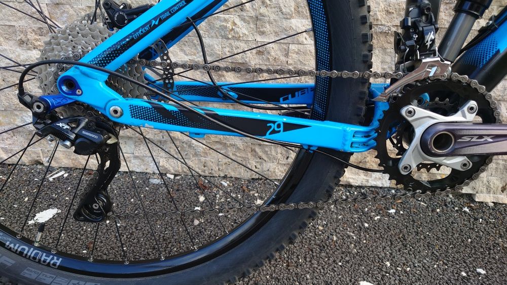 Bicicleta Cube Stereo 140 HPC PRO 29 ", Full carbon Full suspension Enduro  hardtail