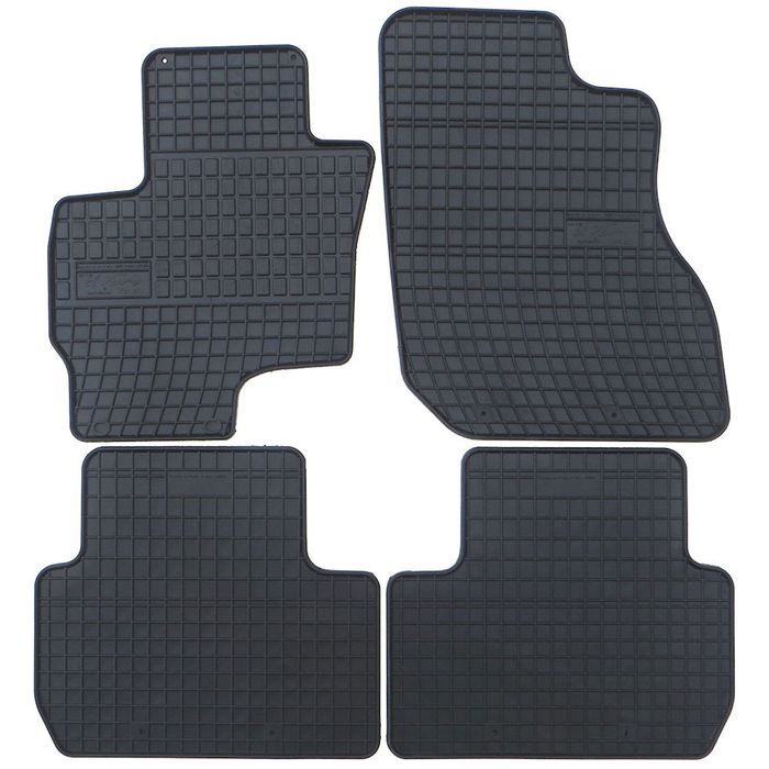 Set covorase auto din cauciuc Mitsubishi Outlander Phev 2014-, presuri BestAutoVest, negre, 4 buc