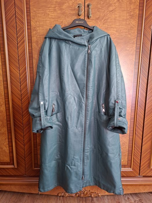 Плащ, натуральная кожа Китай