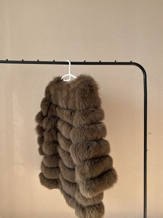 Шуба-трасформер, песец, б/у