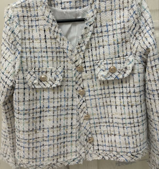 Твидовый пиджак (новый)