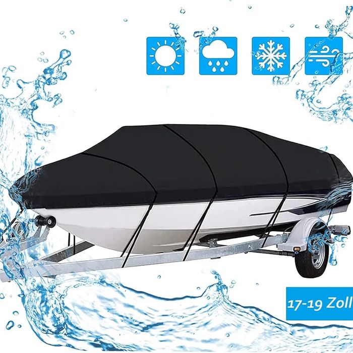 Водоустойчиво покривало за лодка до 5.8м Big Ant, 600D текстил, 17-19 FT, UV защита, прахоустойчивост