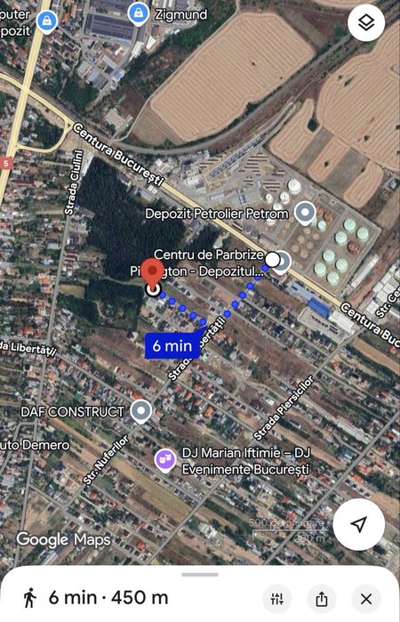 Vand teren intravilan Jilava cu proiect S+P+E si autorizatie construir