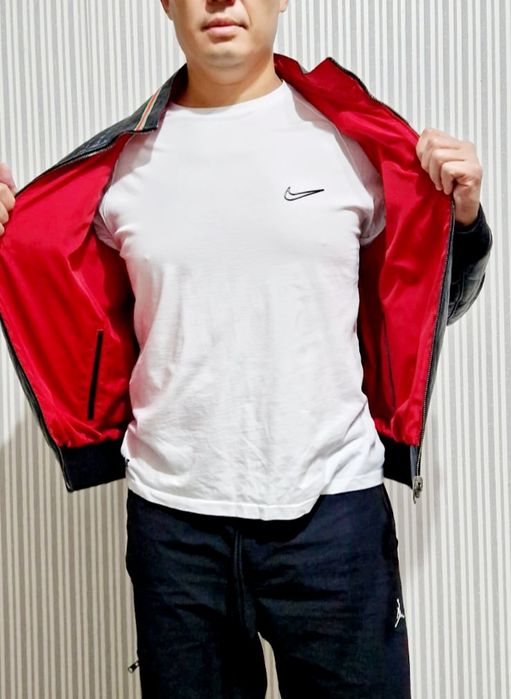 Куртка кожаная новая