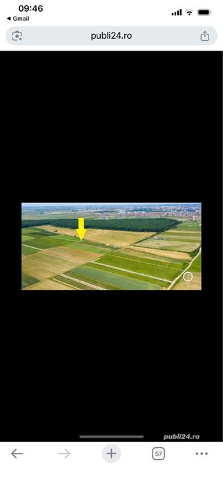 Parcela intravilan 1750 m Cartierul Grigorescu 2