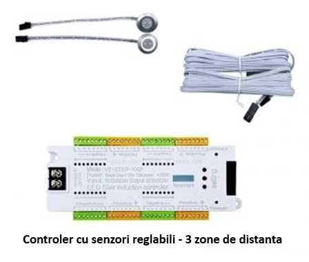 Kit iluminat pentru scari cu telecomanda  28 de trepte sau 32