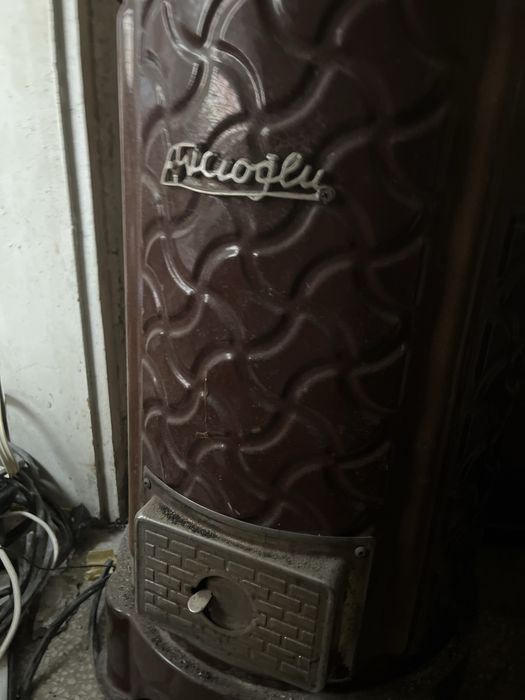 Печка на дърва с буриите