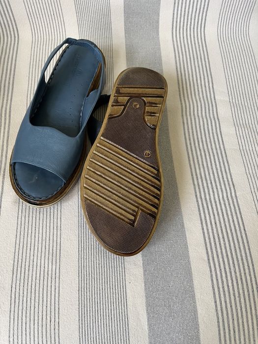 Новые босоножки. 41 размера. Турция. Кожа