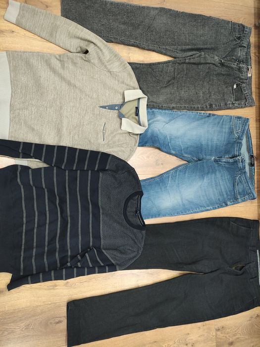 Джинсы  и   кофты