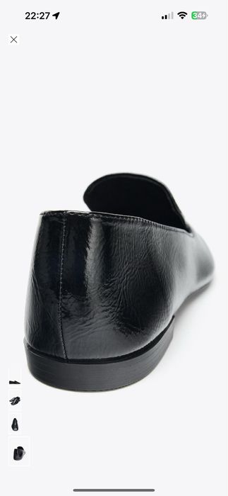 Лоферы zara новые