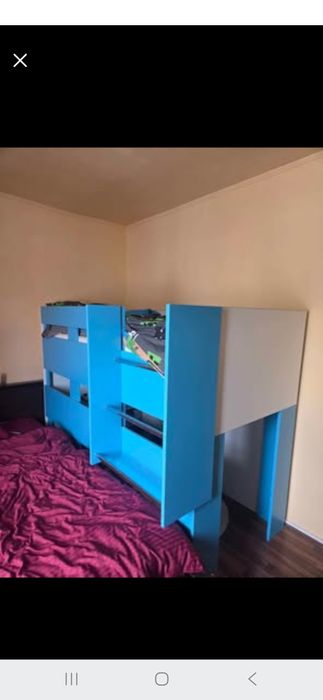 Vând pat copii etajat