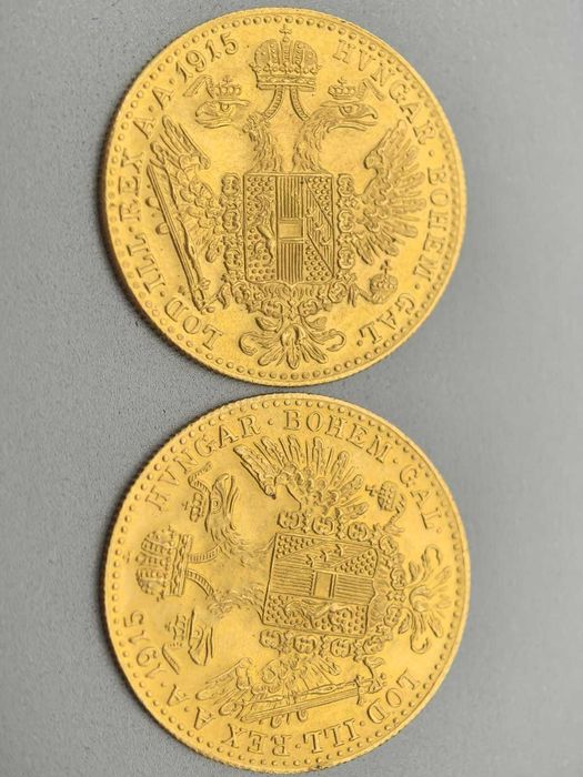 Vand monede aur austriece de 1 Ducat, aur 24k