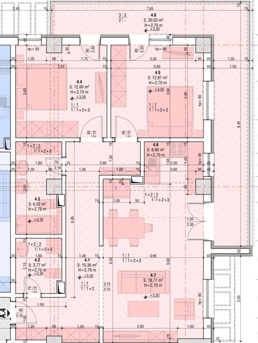 Ozon Tower - Apartament 3 camere Ultracentral