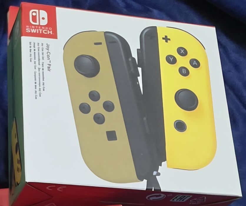 Joy-Con Pair Nintendo Switch Pastel Brown-Yellow