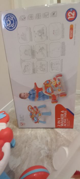 Проходилка и Интерактивна маса за игра 2в1 Huanger