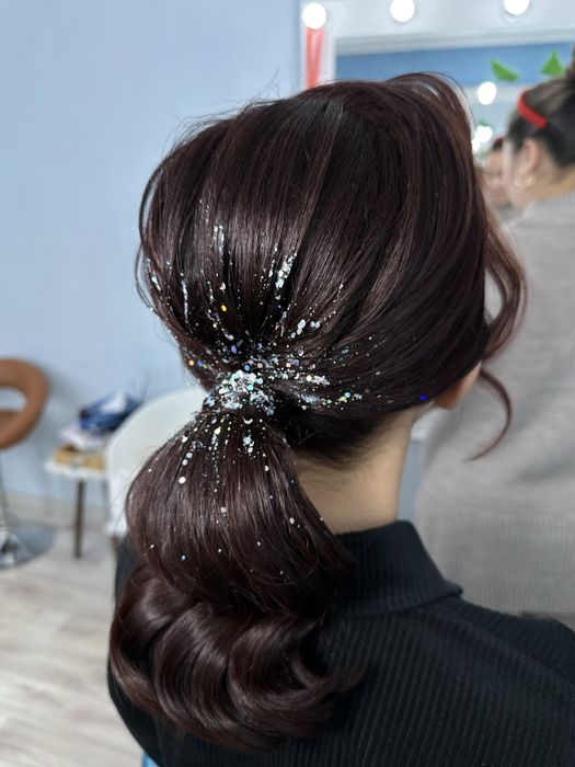 Свадебные прически караганда