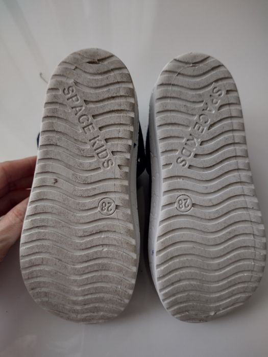 Детски сандали тъмно сини