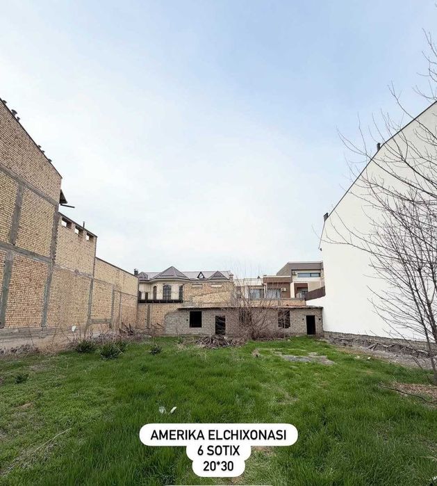 Продаётся 6 соток 20х30 Юнусабад-5 | посольство США