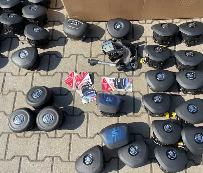 kit airbag SKODA - set centuri / plansa bord