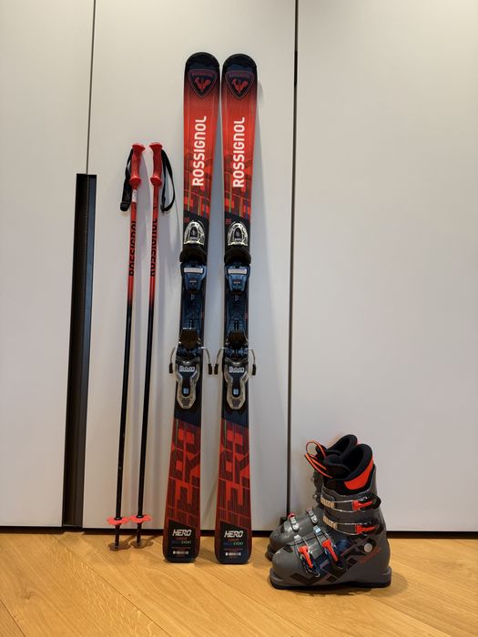Ски Rossignol 140 cm / ски обувки 24.5  / щеки 110 см