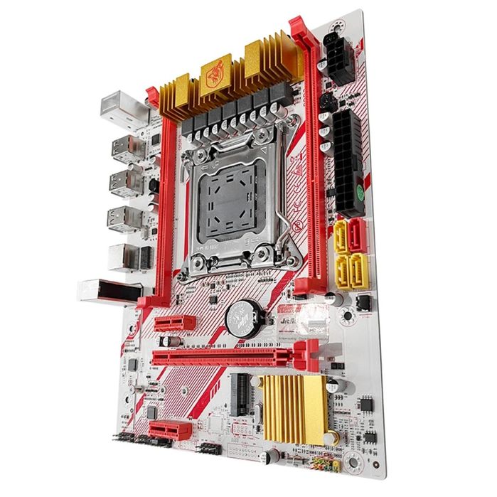 Материнская плата x79 в комплекте.