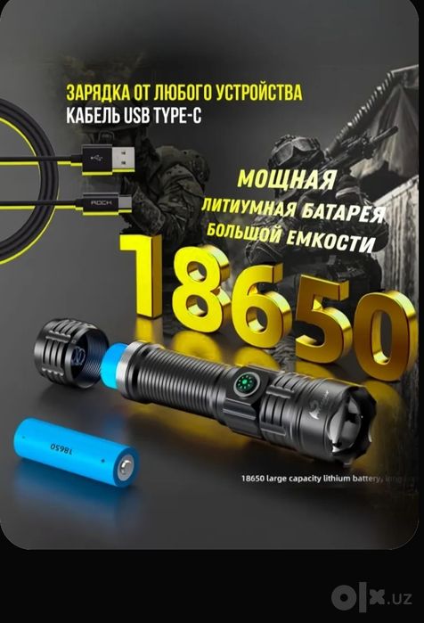 Подствольный фонарь.