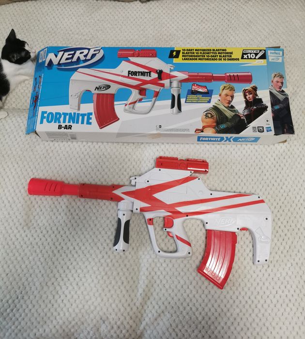 Pușcă cu gloanțe moi Blaster Nerf Fornite B-AR (Hasbro)