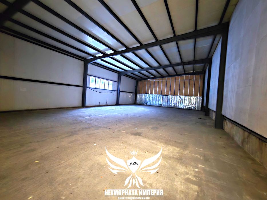 Под наем помещение 370кв.м за склад, цех за производство в Асеновград