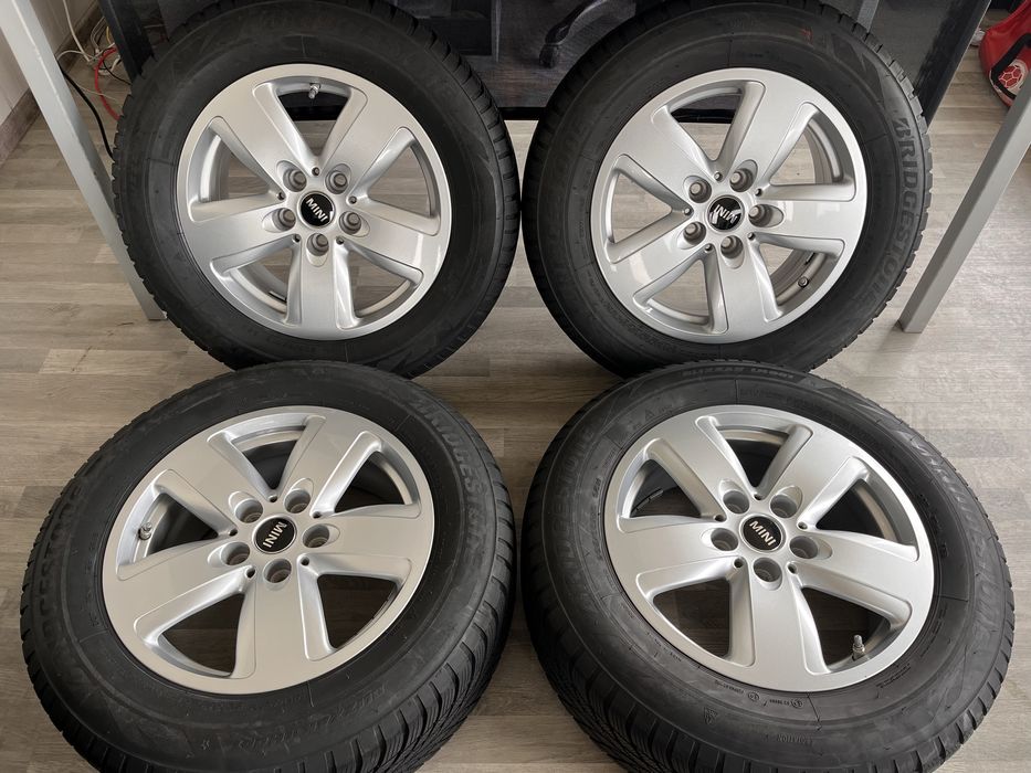 Оригинални джанти 16 цола 5х112 за Мини със зимни гуми 205/65/16