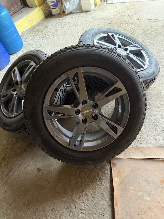 Jante R16 Volkswagen Audi Seat Skoda Carmani cauciucuri iarna
