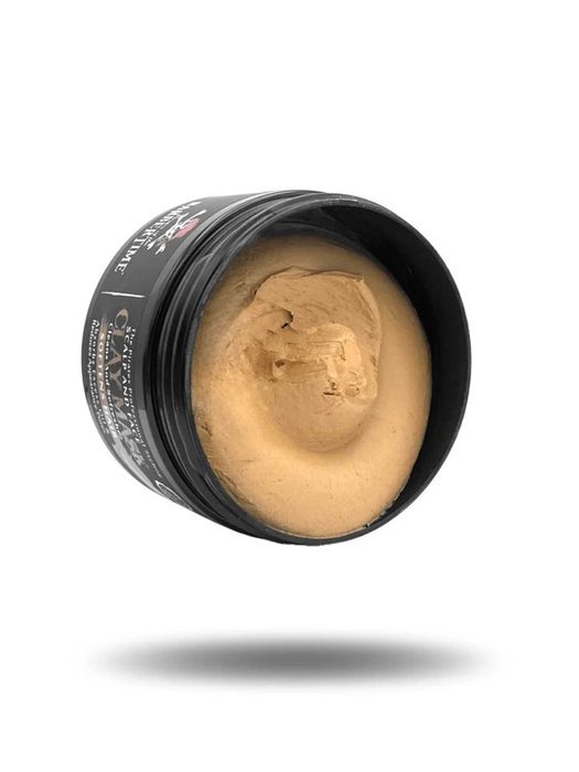 BARBERTIME Глинена маска 450 g – Дълбоко почистваща маска за лице и скалп