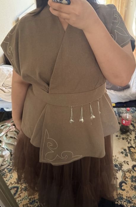 Этно платье plus size