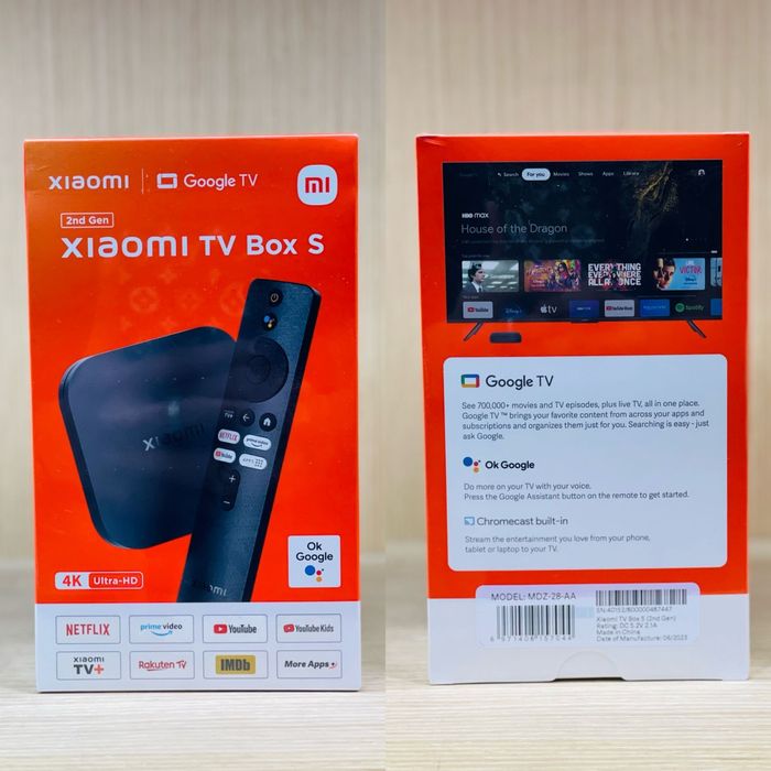 MITVSTICK 1/8,  2/8.           MIBOX 4k(s) 2/8