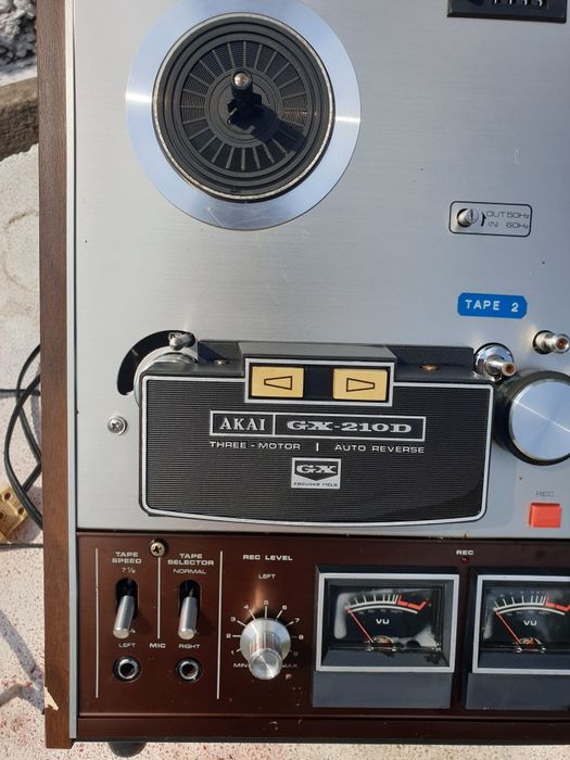Magnetofon AKAI  GX210D Pentru colectie.