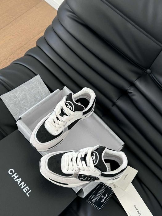 Adidasi Chanel - piele naturala 100% premium prezentare completa