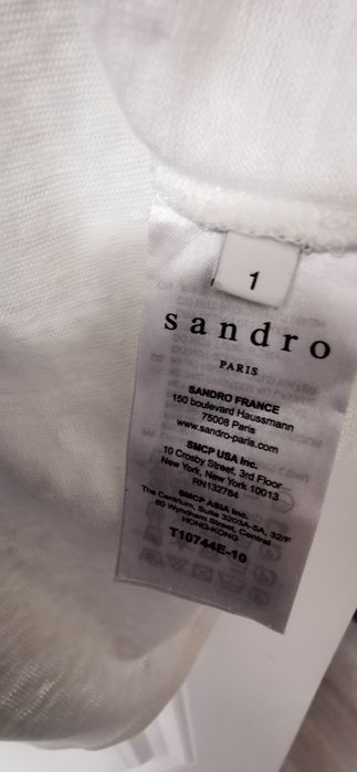 Sandro футболка женская