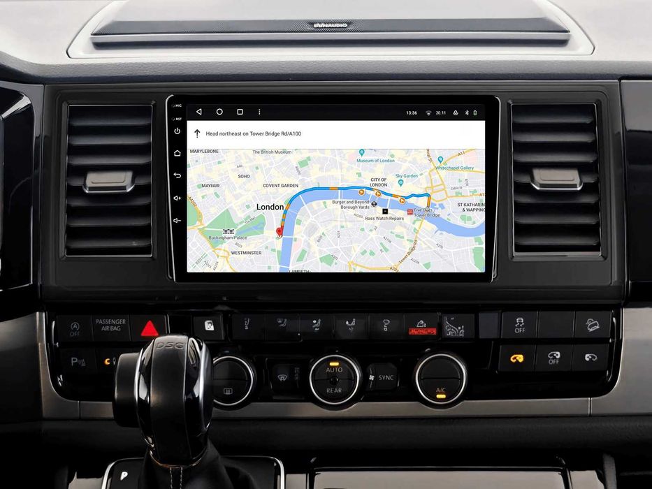 Мултимедия за Volkswagen Caravelle 6 Transporter, VW T6, Multivan, Android, Навигация, Двоен дин 2015 2016 2017 2018 2019 2020 година Т6