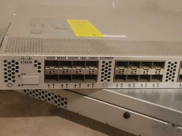 Cisco Nexus 2232PP Fabric Extender, 32x10Gb SFP+ и 8 uplink порта