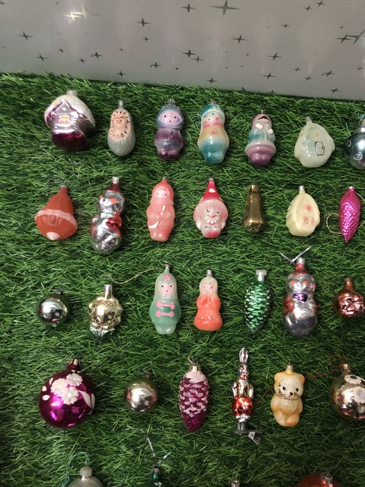 Игрушки на ёлку СССР  Антикварные