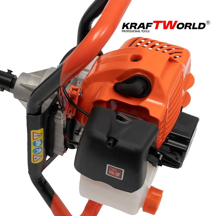 Бензинов свредел  с двутактов двигател