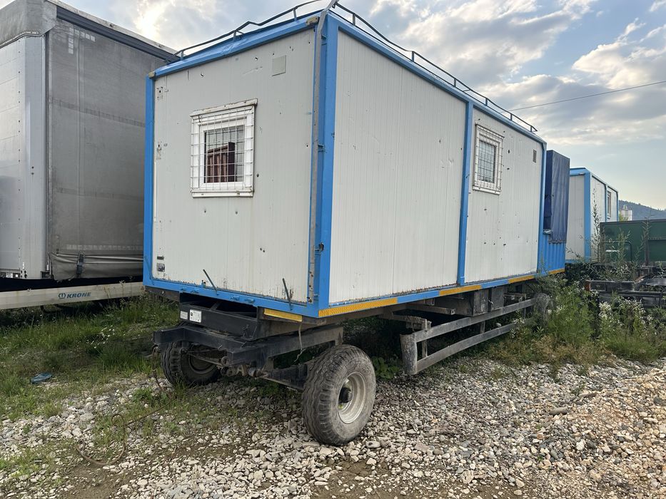 Vand container vagon forestier dormit remorca inmatriculat