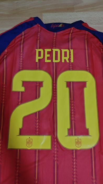 Tricou Pedri #20 home kit Spania