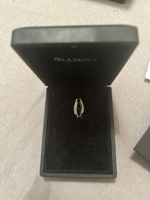 Cercei Glamira aur 750 cu diamante vvs