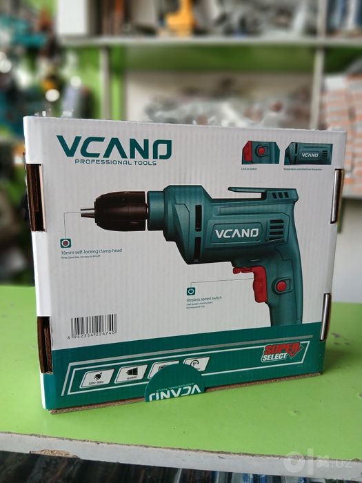 Электрическая дрель VCANO — 500 Вт
Продаётся электрическая дрель VC