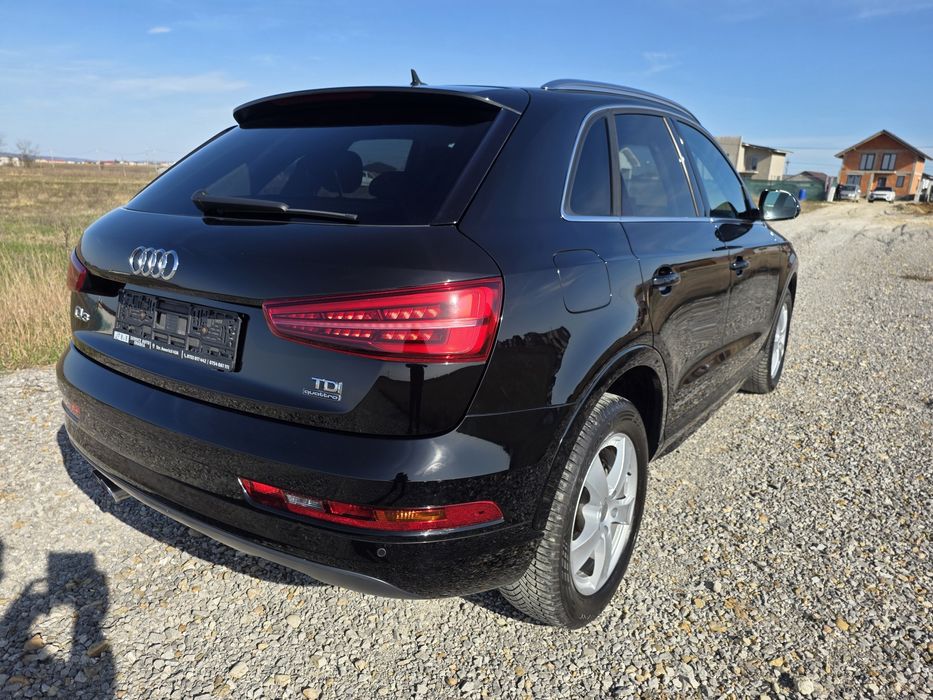 Audi Q3 2.0TDI 150cp Quattro Automat An2017 Euro6, Faruri Matrix,Navi