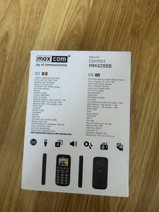 telefon nou maxcom