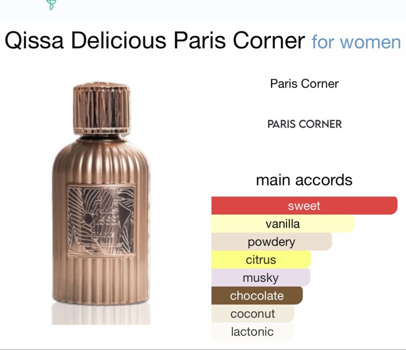 Арабски парфюм Paris Corner 100 ml